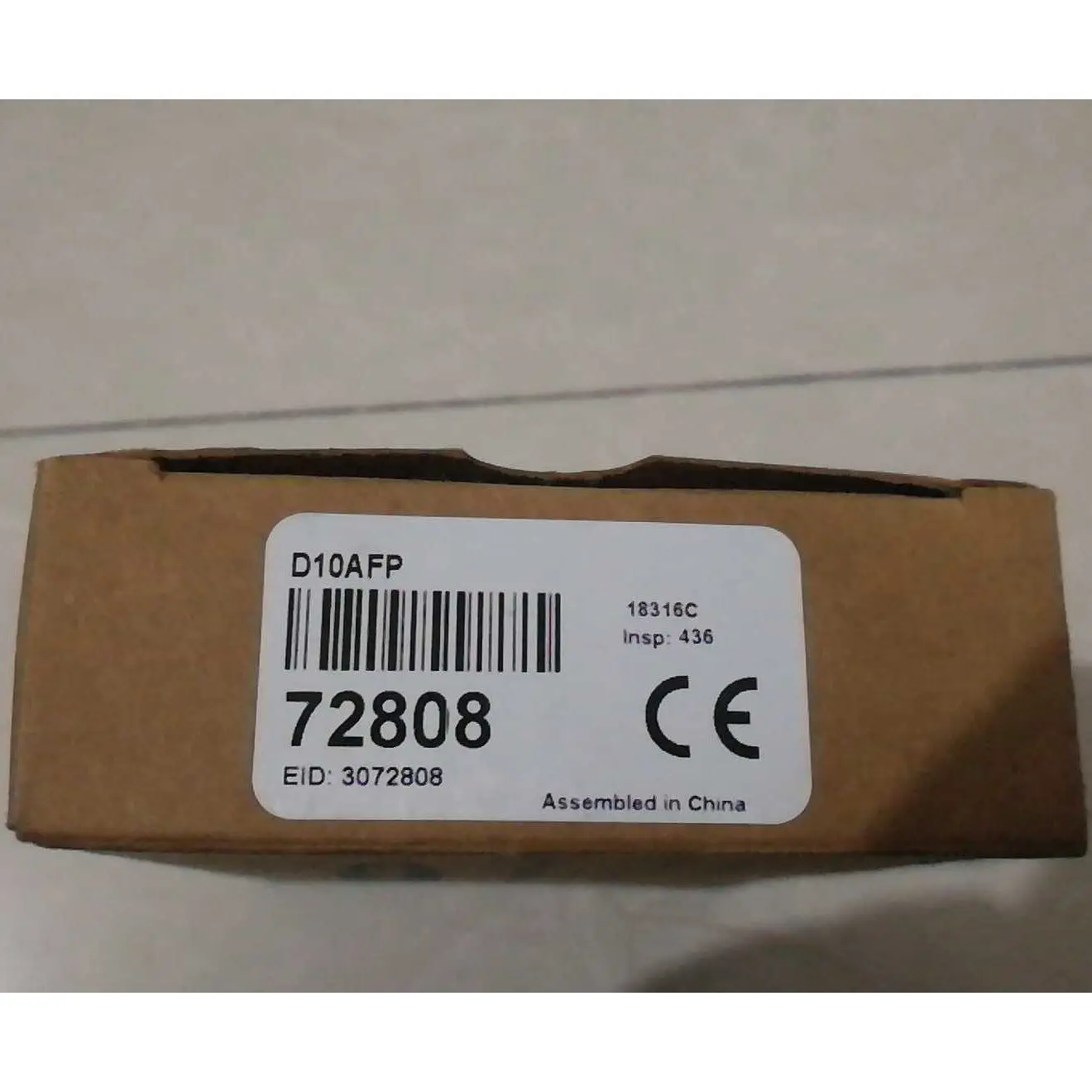 1pc New BANNER Fiber Optic Sensor D10AFP in box FREE SHIP #YP1