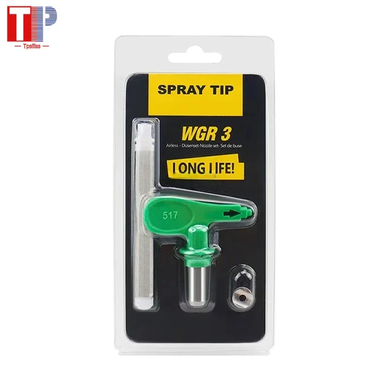 Airless Spray Tip Nozzle 417 517 211 315 With Gun Filter Nozzle Sprayer Airbrush Tip For Titan Wagner Airless Paint Spray Gun