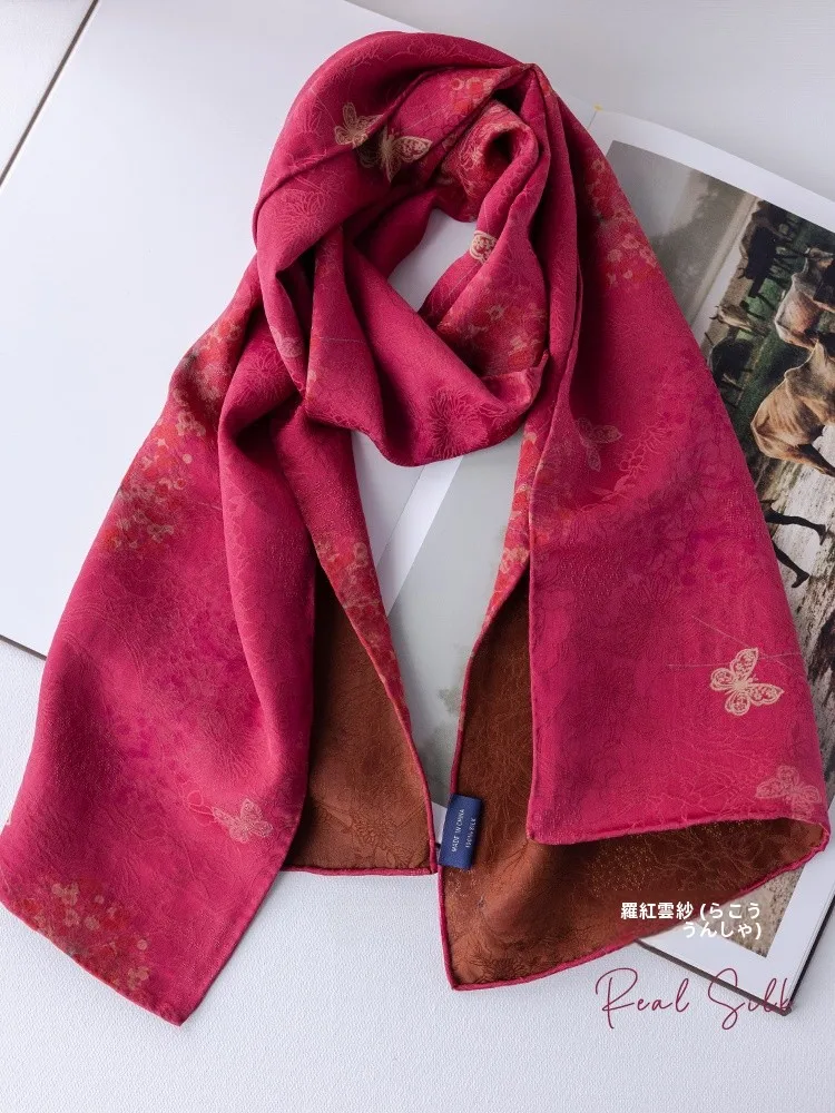 Echarpe-en-soie-double-face-yuna-soie-veritable-couleur-rouge-intense-motif-floral-heritage-echarpe-multifonctionnelle-pour-femmes