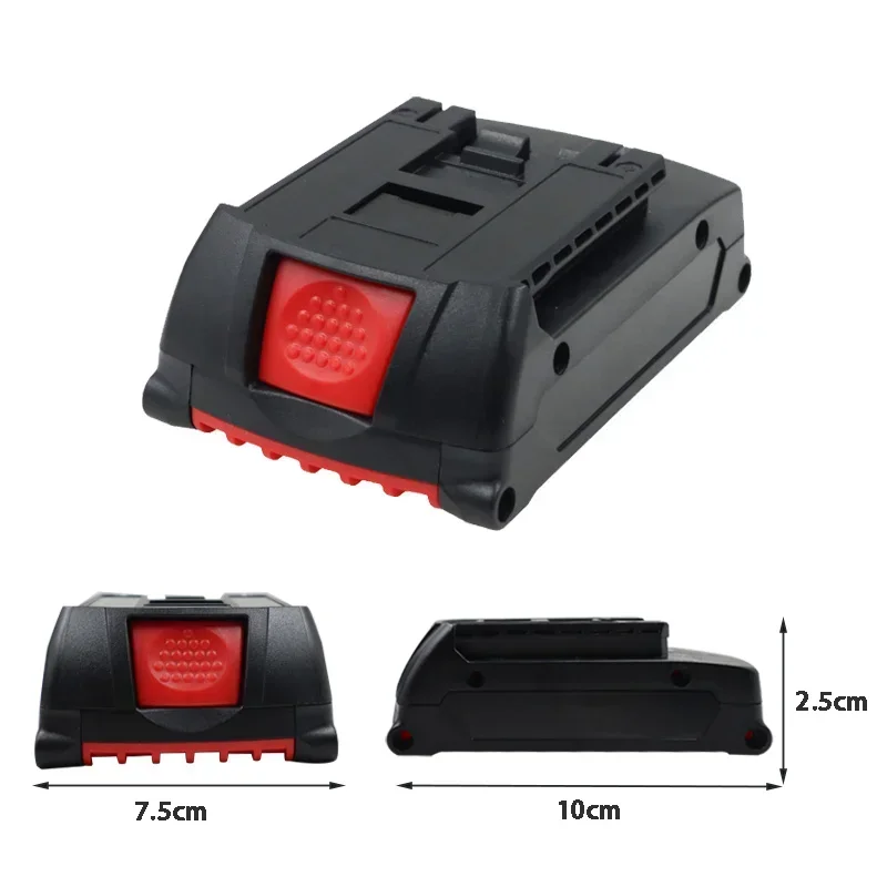 BAT618 5X18650 Lithium Battery Plastic Case PCB Charging Protection Circuit Board For Bosch 18V Li-ion Battery Box Shell Housing