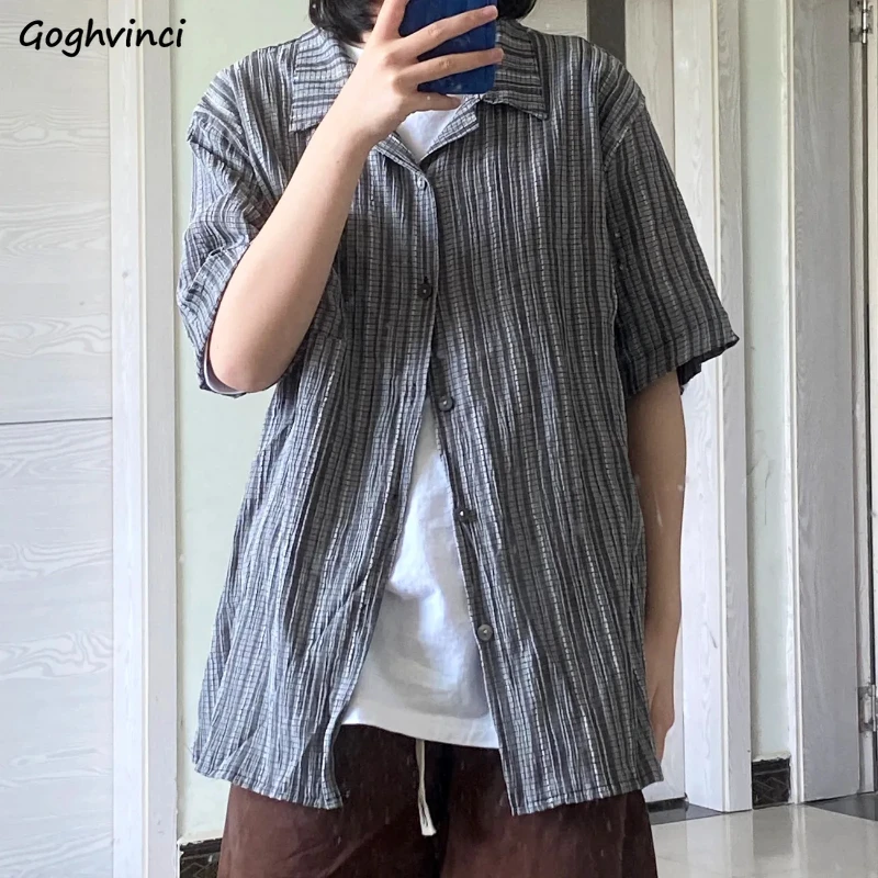 

Women Shirts Striped Chic All-match Pockets Comfortable Summer Sunscreen Outwear Design Fashion Seductive Y2K Harajuku Temper