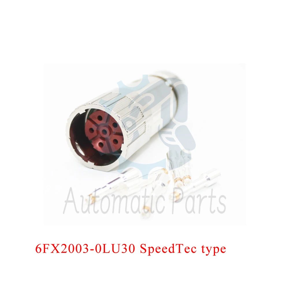 6FX2003-0LU00 6FX2003-0LU30 M23 6PIN  6-core Connector straight snap-on servo motor connector plug