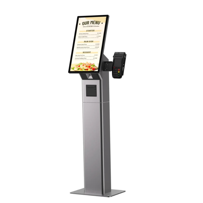 

Self-service ordering cash register Restaurant fast food ordering system Self-service touch screen International self-service