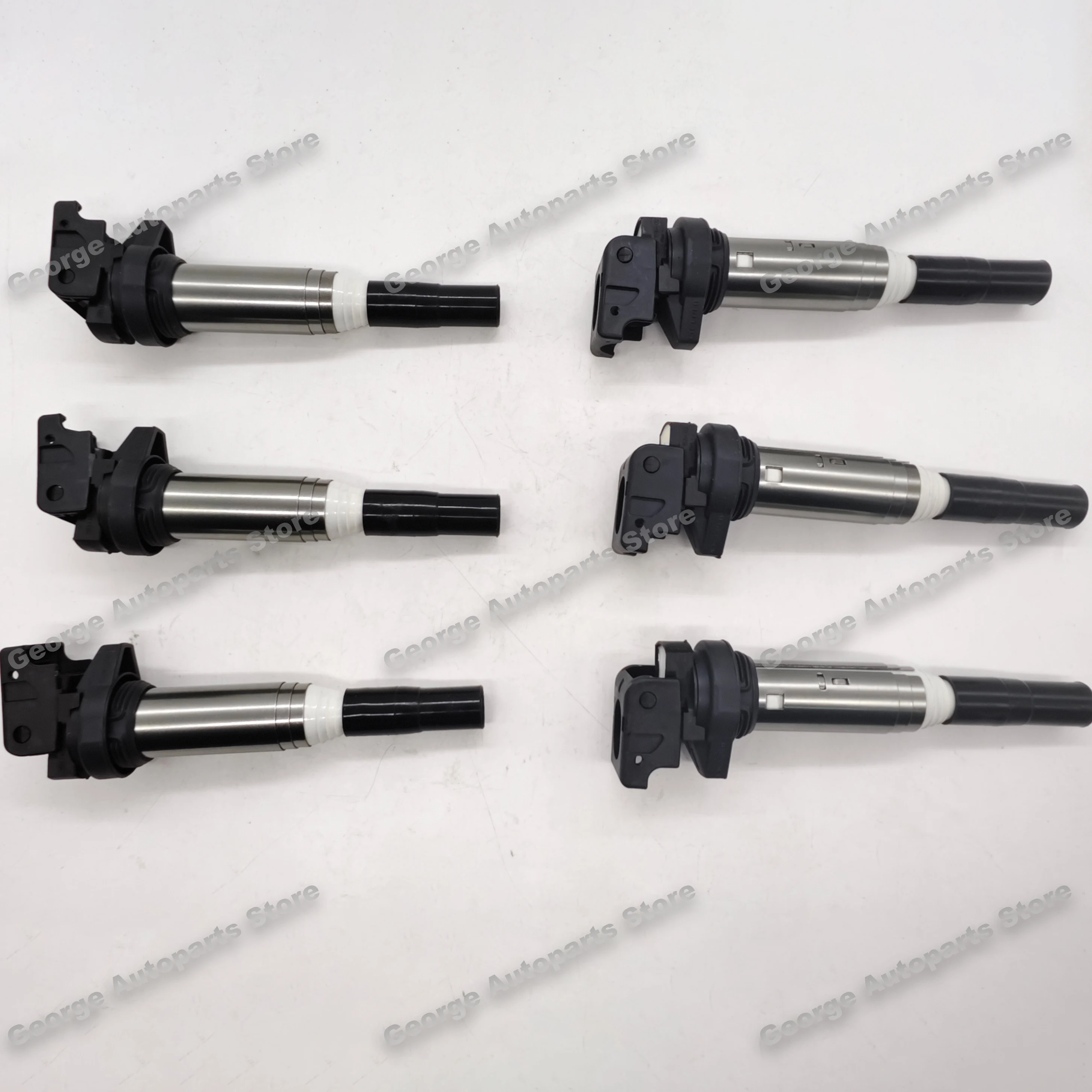 In stock 1~6PCS 12138616153 12137594596 Ignition Coil For B MW E60 E61 F10 F18 F11 E39 F07 520I 523I 525I Ignition System