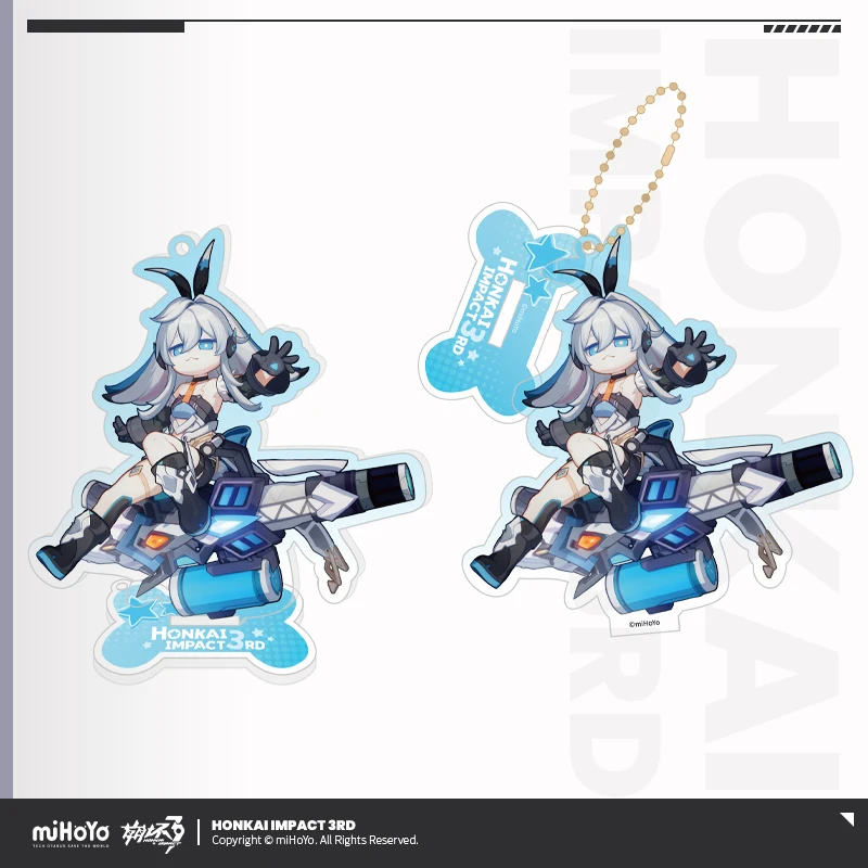 

2025 Honkai Impact 3 Equipment:Living Form‌ Series Acrylic Stand Card Pendant Decoration Elysia Kiana Project Bunny MiHoYo Game