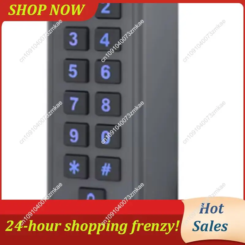 Contrôleur d'accès pour vente quotidienne, clavier RFID 125Khz, système de contrôle de porte d'entrée de proximité étanche, prend en charge 1000 utilisateurs DC 12V-24V