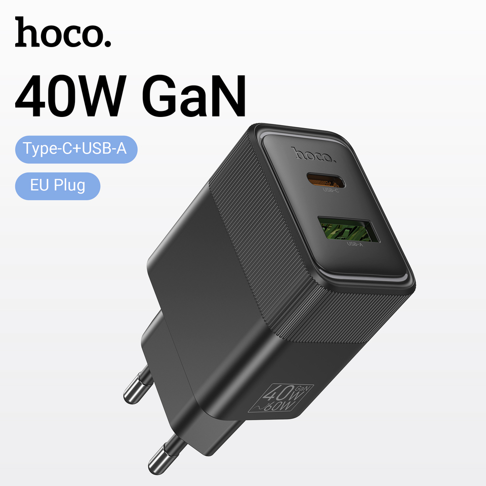  CS113A USB Charger 40W Type C Fast Charging PD Power Adapter Quick Charger 3.0 For iPhone 17 Xiaomi POCO Samsung Oneplus 