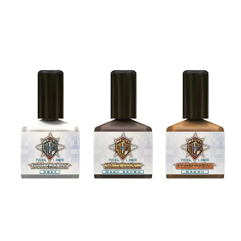 لوحة خط لهجة اللون 45 مللي نموذج سائل تسليط الضوء على الطلاء لتجميع نموذج أدوات الطلاء هواية لتقوم بها بنفسك أدوات الصباغ #2