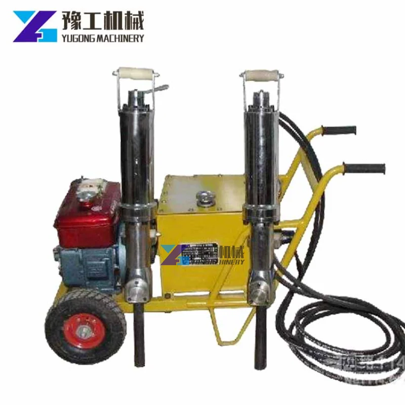 

Drilling 500MM Type 4KW Electric Pumping Station Hydraulic Rock Splitter Sales / Tunnel Opening Adopts Small Rock Splitter