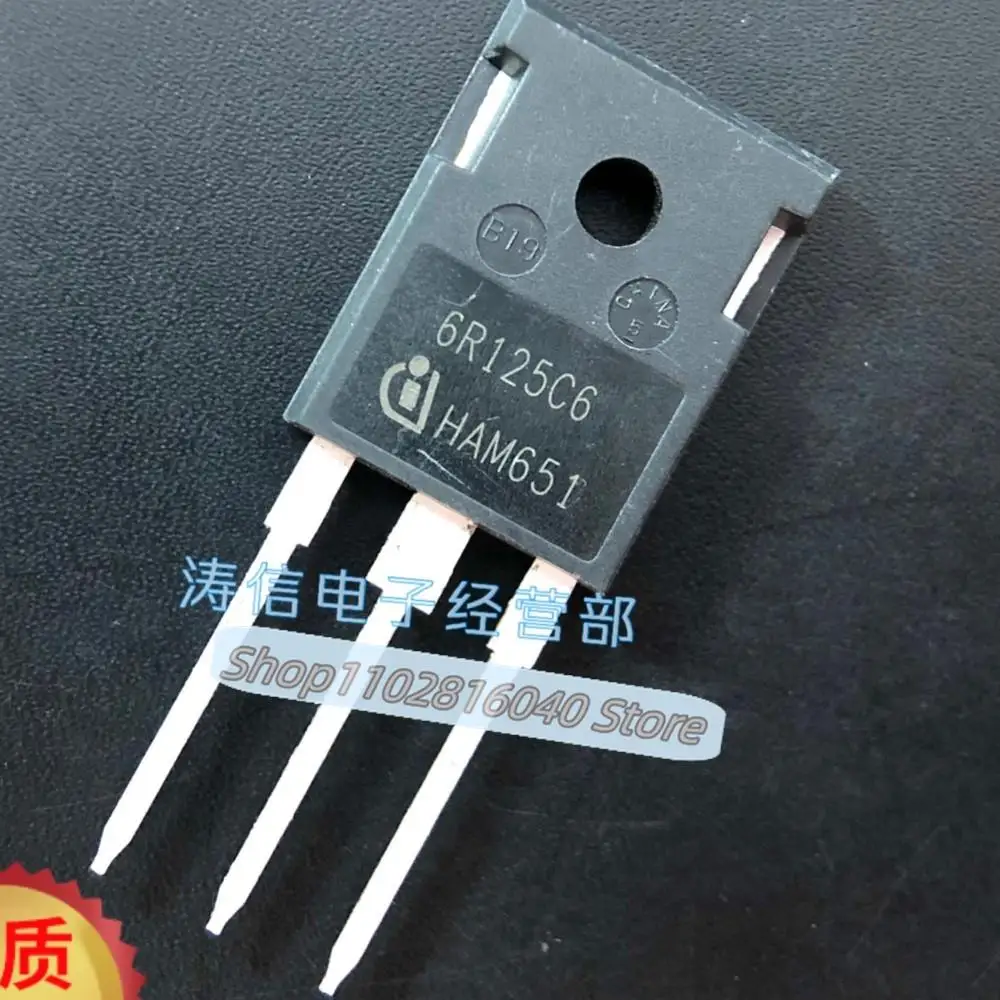 10PCS/Lot 6R125C6 IPW60R125C6 TO-247 30A 650VMOS Best Quality Imported Original Spot