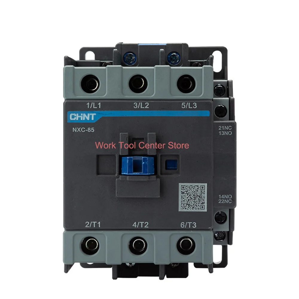 

Original Contactor 50A 220V Coil NXC-40/50/65/75/85/100A Chint Store 24V NO NC Multi Contact Industrial Use Alternating Current