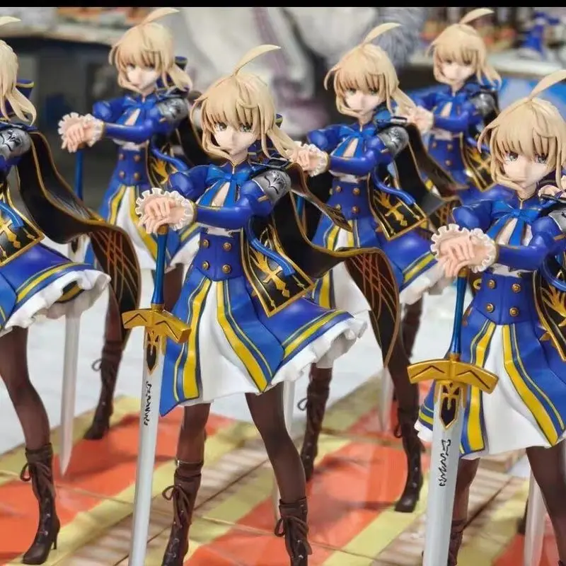 

Новая фигурка Ane Studio Saber Altria из аниме Fate Stay Night, коллекционная статуэтка для рабочего стола, модная модель из ПВХ