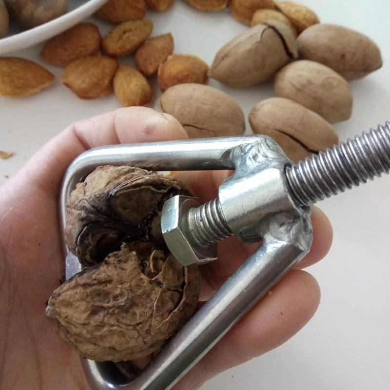 Multifunctional Manual Nut Opener Cracker Machine Walnut Kitchen Tool Steel Sheller Nut Macadamia Accessories