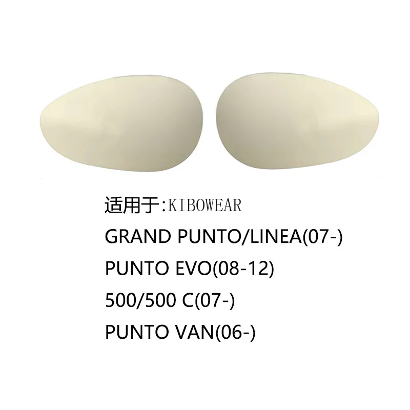 1pc Heated Side Mirror Glass Lens for Fiat 500 GRAND PUNTO Hatchback 199 2005-2018 Auto rearview part 2006 2007 2008 EVO