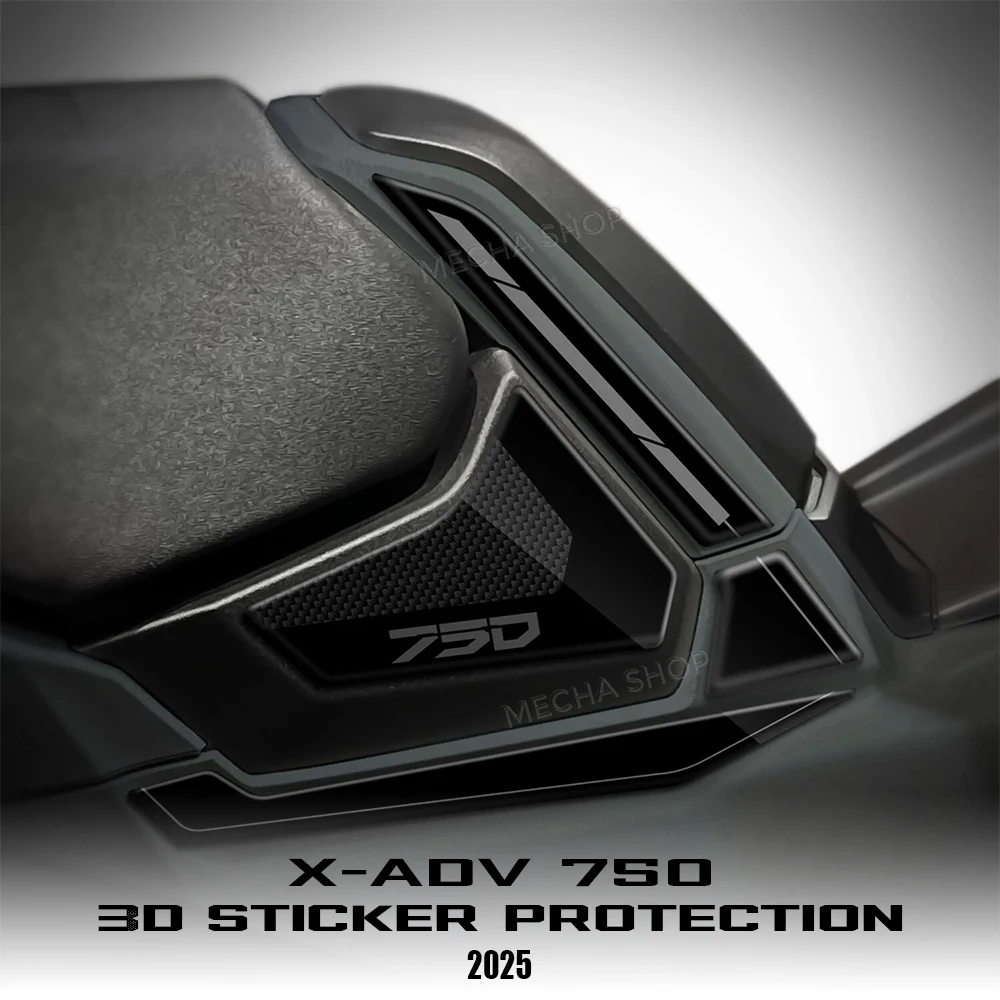 

Для X-ADV 750 Xadv750 X ADV 750 2025 2026 аксессуары для мотоциклов 3D наклейка наклейка боковое украшение защитный комплект