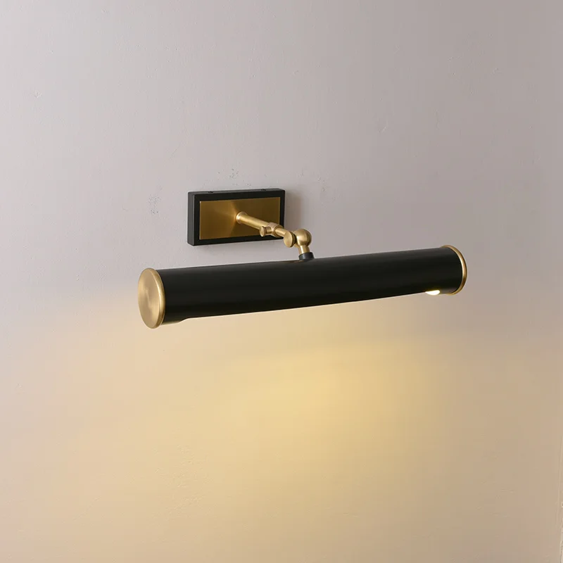 Black copper color perfectly combined with modern brass wall light wall decorative light bathroom light hand washing lamp