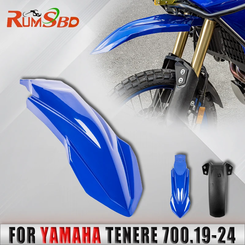 RUMSBD Motorcycle Front High&Low Mudguard flap Splash Cover Protector Fender For Yamaha TENERE 700 2019 2020 2021 2022 2023 2024