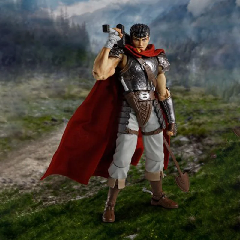 【100% original】BANDAI Berserk-Guts-S.H.Figuarts-groupe des Hawk Collection série modèle personnage de dessin animé cadeaux jouets modèle