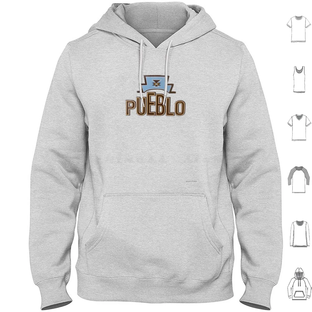 Pueblo Hoodies Long Sleeve Pueblo Tabac Cigar Smoke Smoker Smoking