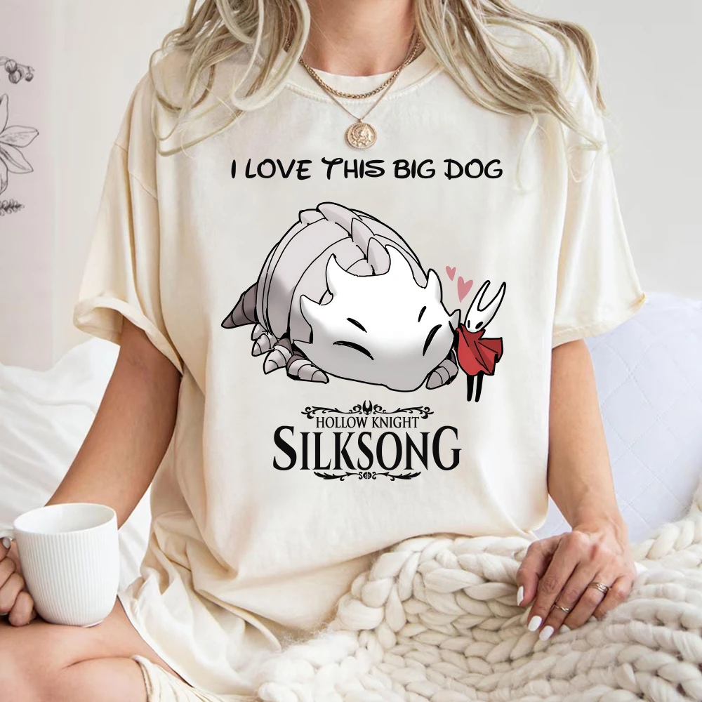 Bell Beast Hollow Knight Silksong Shirt: Indie Game Graphic Tee T-Shirt Clothing Graphic Short Sleeve Shirt Unisex Men Women