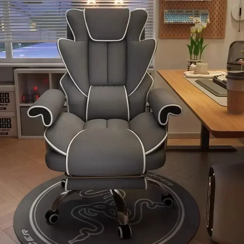 Gaming Chair Boys Comfortable Sedentary Home Computer Game Sofa Office  Study Backrest Reclining 