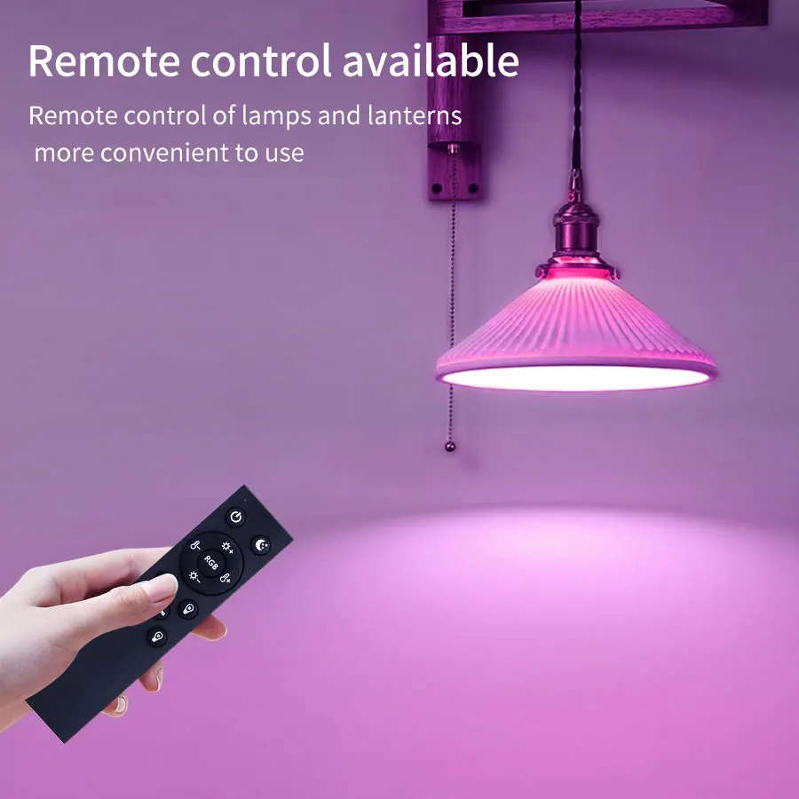Wifi Led Light Bulbs E27 E26 110V 220V Tuya Smart Life Alexa Google Assistant RGB Lamp Ampoules 10W RF 2.4G Remote Group Control