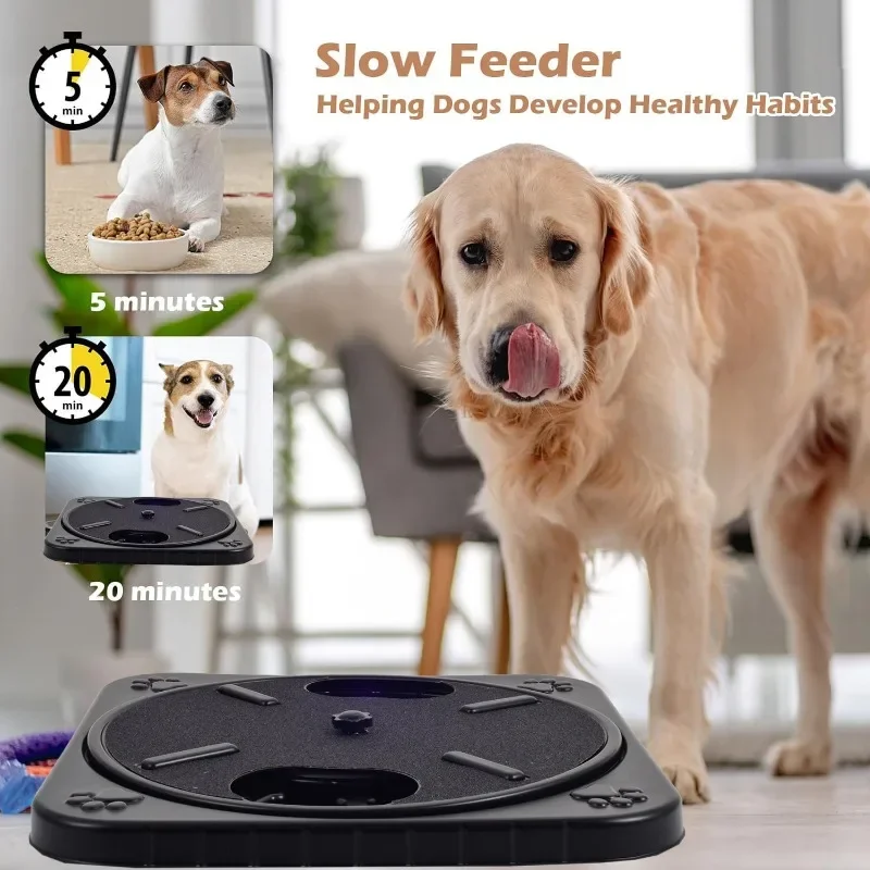 

Cross-border rotating dog grab board slow-food dog toy grinding nail scraper grinding deck with sandpaper pet supplies