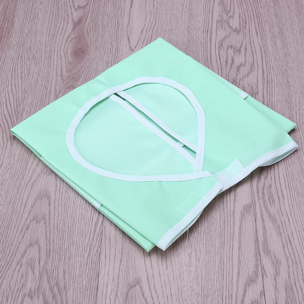 

2pcs Waterproof Adult Bibs Reusable Mealtime Clothing Protectors Lightweight Senior Aprons Disabled Elderly Dinning Aid Easy