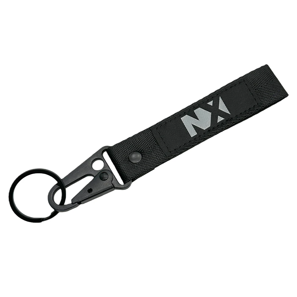 FOR HONDA NX400 NX500 NX200 NX190 NX650 NX500 Motorcycles Accessories Embroidery Keychain Key Chain Keyring NX 400 500