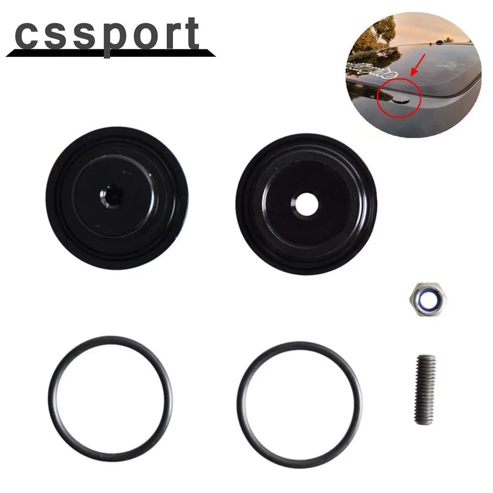 High Quality 1 Set Car Rear Wiper Delete Kit Block Off Plug Cap O-ring Seal Nut Screw For Honda Civic For Acura RSX DC5 Integra