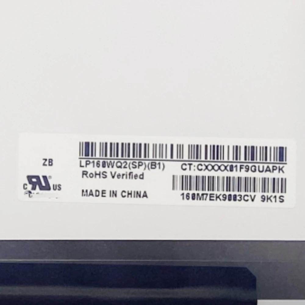 

LP160WQ2 SPB1 16 inch 144Hz QHD 2560x1600 Non-touch LCD Screen Laptop Display IPS Panel