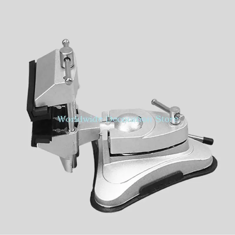 Q39B مقعد قاعدة الجدول أعلى ملزمة مع كوب الشفط قاعدة الألومنيوم سبيكة 360 درجة الدوران مقاعد خشبية ملزمة #1