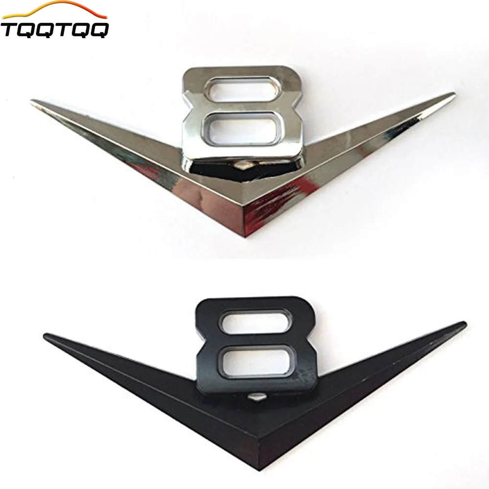 

3D Metal V8 Engine Display Car Sticker Emblem Badge For Jeep BMW Ford Volvo Nissan Mazda Audi Honda Toyota