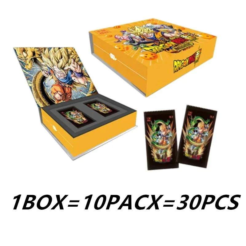 Dragon Ball Collection Card Shiny Son Goku Saiyan Vegeta Trading Proxy Flash Cards Gam Anime Battle Carte for Children Gift Toy