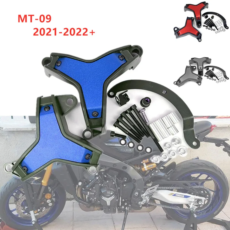 Engine Protective Guard Crash Bar Engine Guard Frame Protection Cover Fit For YAMAHA MT-09 MT09 TRACER 9 GT 2021 2022 FZ09 21 22