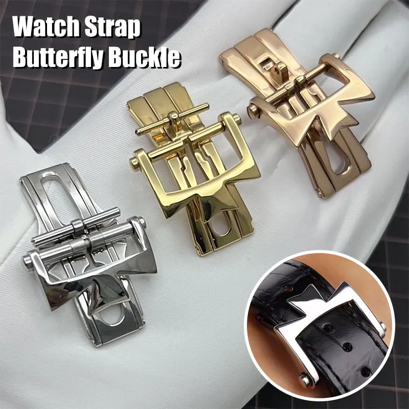 For Vacheron Constantin Series Watch Buckle Accessories Original Style Watch Strap Butterfly Buckle Bracelet 18mm 20mm Buckle
