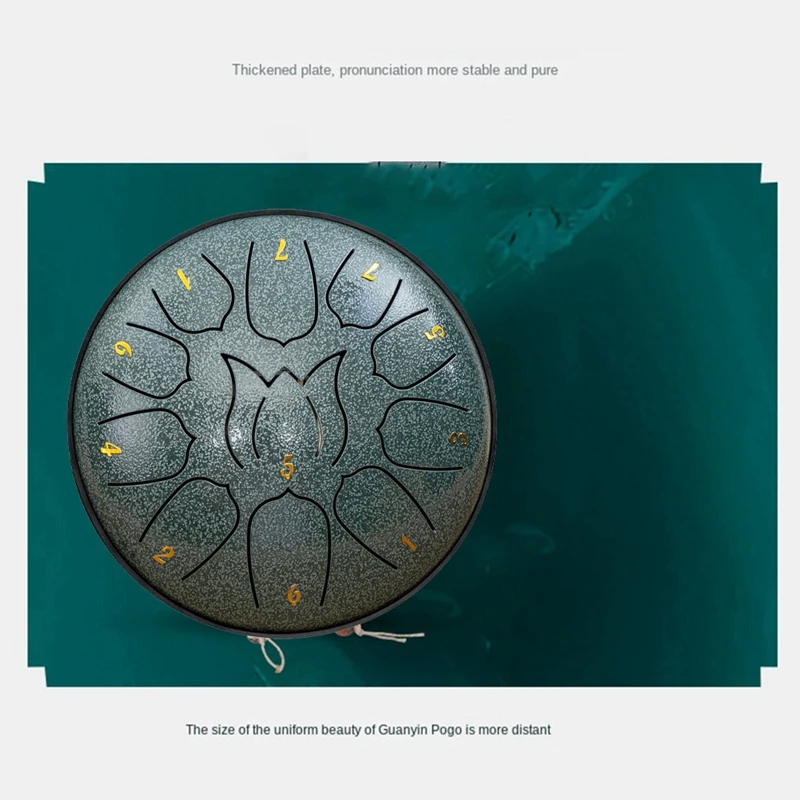 スマート 6 インチ 11 トーンレインドラム屋外ガーデンレインドラム防水音楽レインドラム忘れられた友人ドラム大人のハンドヘルドドラム