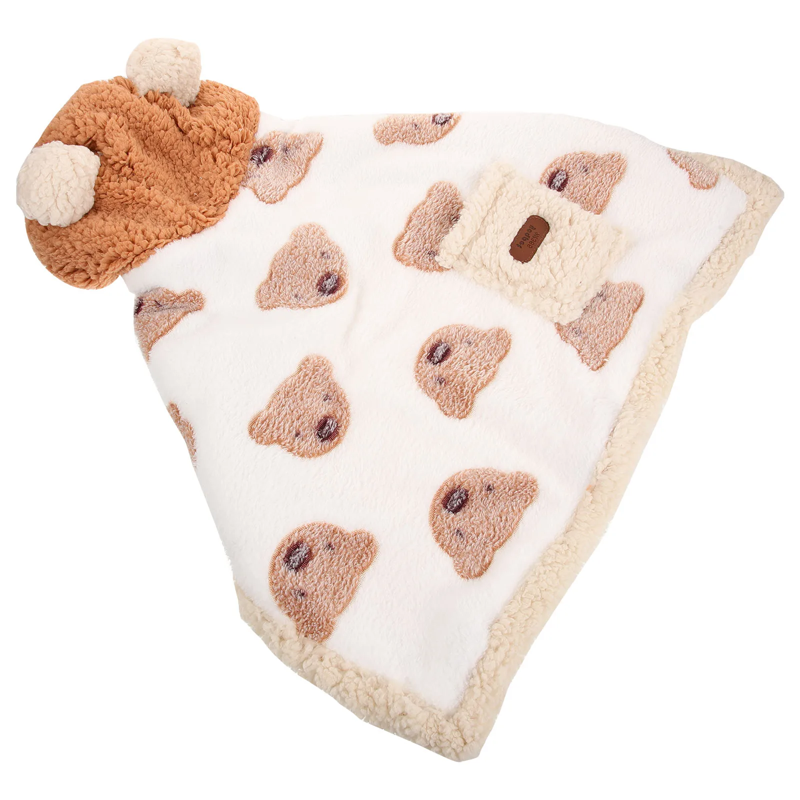 

Adorable Cartoon Pet Cape Dog Cloak Bath Robe Puppy Wrap Warm Winter Clothes For Dogs Quick Dry Soft Skin-Friendly Party