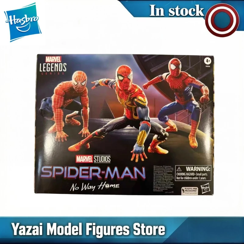 Figura de acción original de la serie Marvel Legends de Hasbro, SPIDER-MAN: NO WAY HOME, regalos de cumpleaños