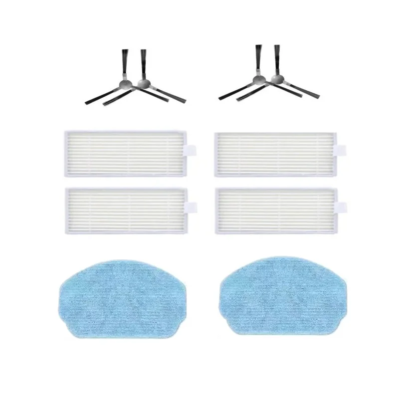 يصلح لـ Midea VCR04W، IRBIS Bean 0121، Kabum Smart 100، Тيندورو تيندو BR151 أجزاء المكنسة الكهربائية فرشاة فلتر Hepa ممسحة قماش شريط مطاطي