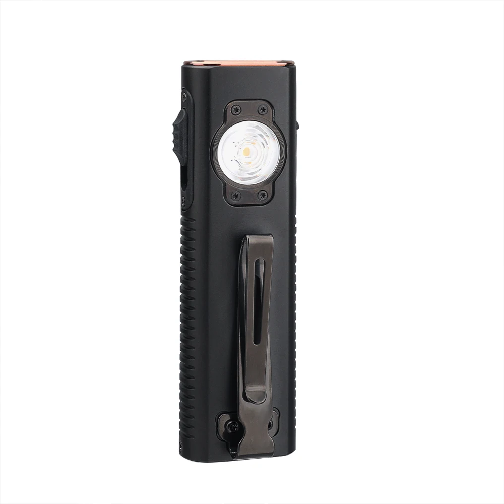 TrustFire Mini X3 Linterna EDC Multi functional 4-speed Light Source Mode IPX6 Type-C Charging UV Mode Portable Emergency Light