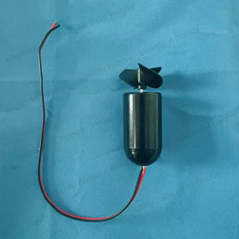 1 paire 3-6V/6-9V/9-12V RC appât bateau propulseur sous-marin 3 pales Kit d'hélice pour modèle de Robot ROV sous-marin bricolage accessoires