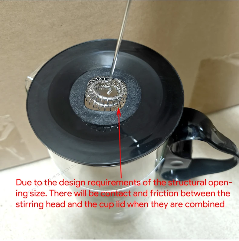 MINI Kaffeeaufschäumer USB wiederaufladbar 3 Geschwindigkeiten Schaumbereiter Kaffee Milch Mixer elektrischer Griff Mixer Schneebesen heiße Kochutensilien – Detail 29