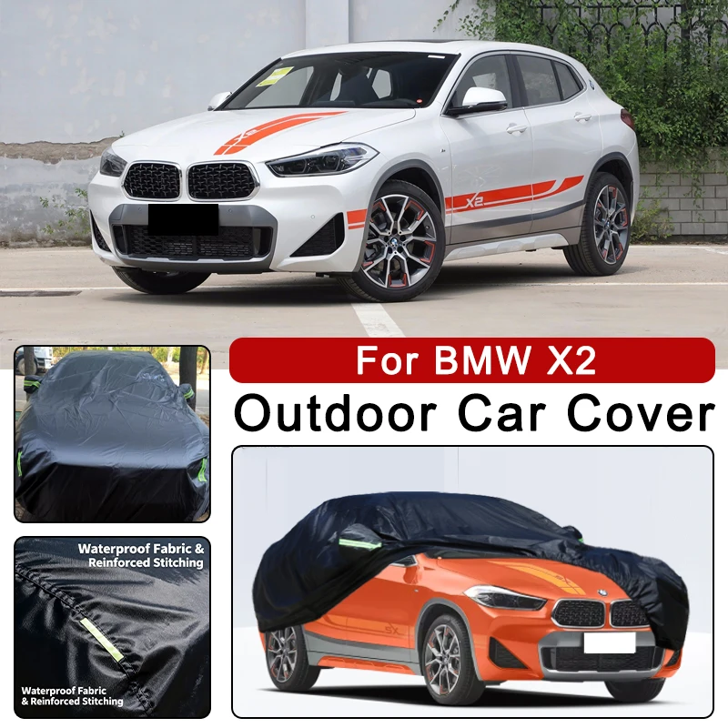 

Car Cover for BMW X2 - Outdoor Full Body Protection, Waterproof Dustproof Heat-Resistant, All-Season Use Exterior Accessories