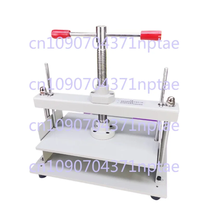 Small manual flattening machine voucher bill book paper flattening machine binding and finishing machine