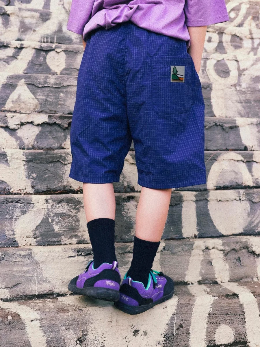 Facec Mountain Series Quick Dry Lightweight Outdoor Breathable Shorts Five-Quarter Length Children's Summer Sport Pants for Boys