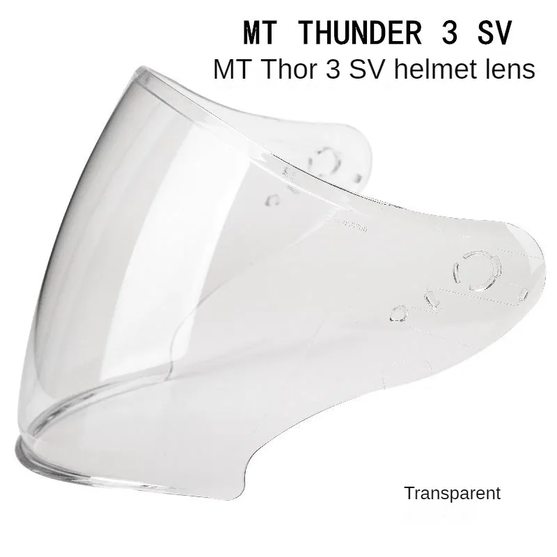 

MT Thunder 3SV Model Half Helmet Lenses Are Suitable for MT THUNDER 3 SV JET Series Helmet High-strength PC Lenses