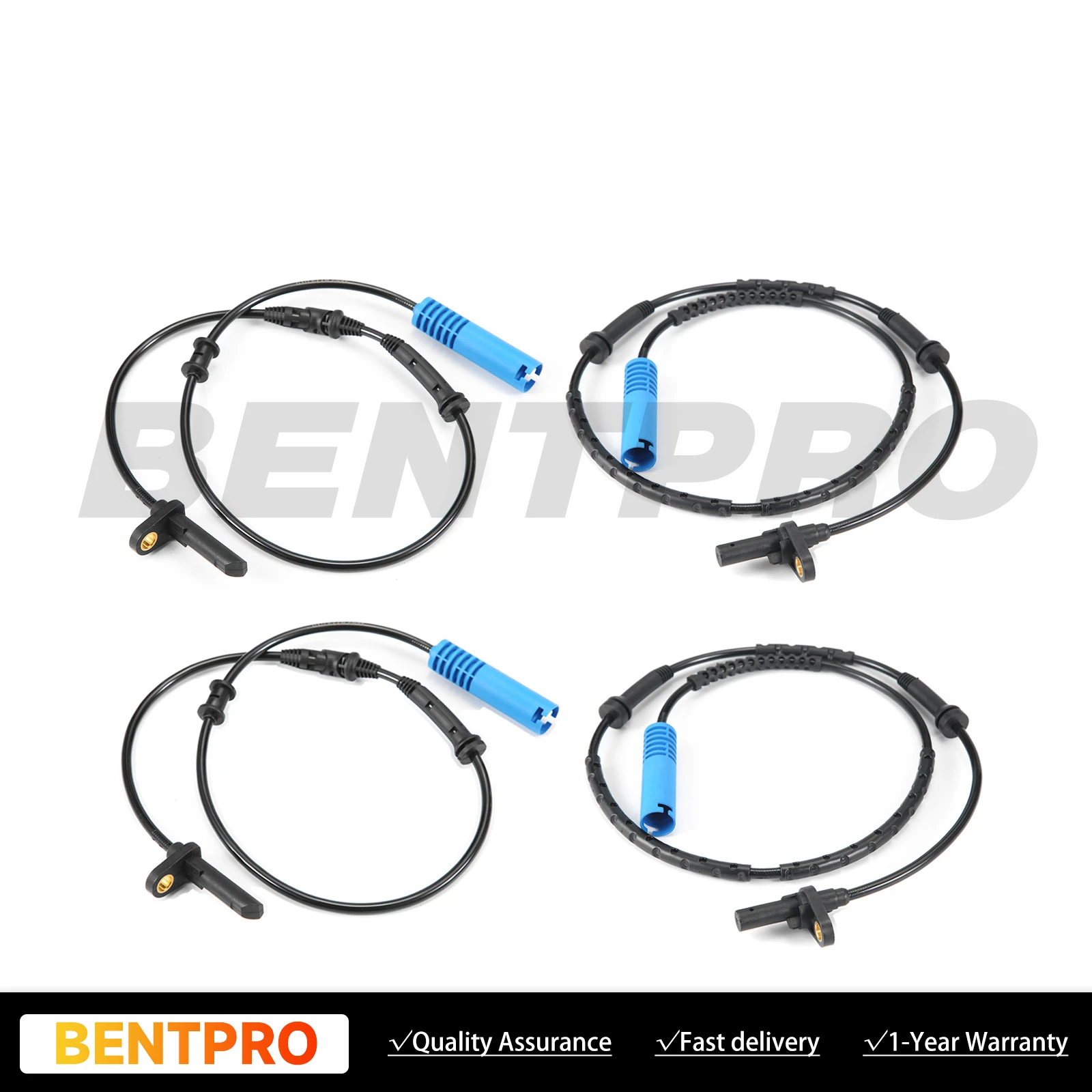 4PCS For BMW Mini Cooper R55 R56 R57 R58 R59 1.4 1.6 2.0 Front Rear Left Right ABS Wheel Speed Sensor 34526851500 34526851501
