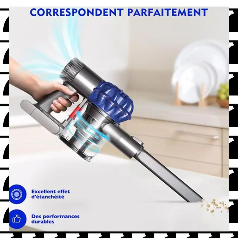 

A44U 3 шт. детали пылесборника для пылесоса Dyson V6 B интерфейс аксессуары для пылесоса запасные части