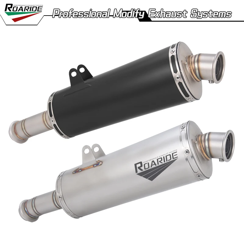 Slip On Motorcycle Exhaust Pipe Modify DB Killer Muffler Tail Tube For KTM 690 Enduro R SMC R 19-25 For GASGAS SM700 ES700 22-25